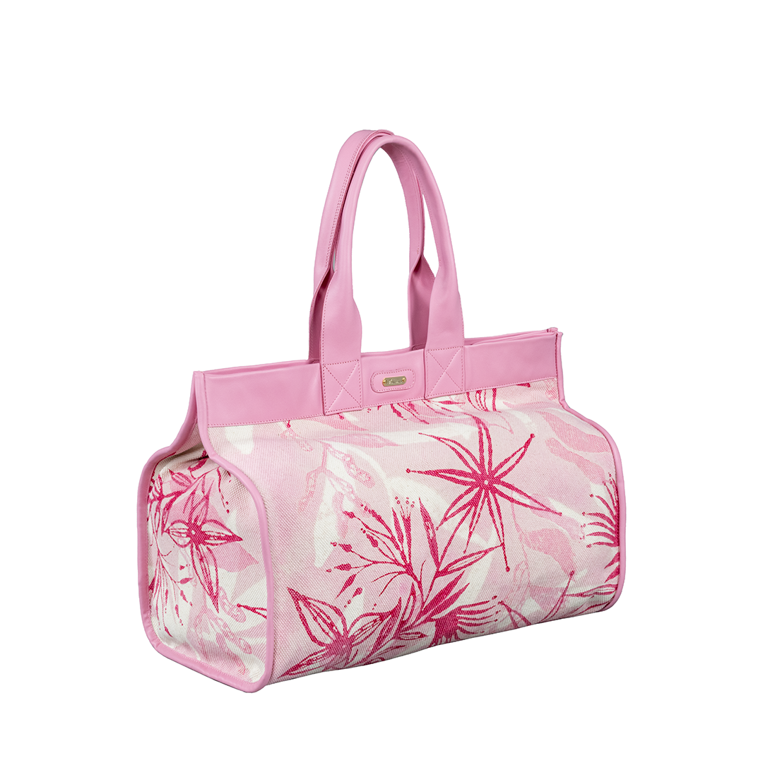 Borsa MARIASOLE in tessuto PINK – Tomassini1