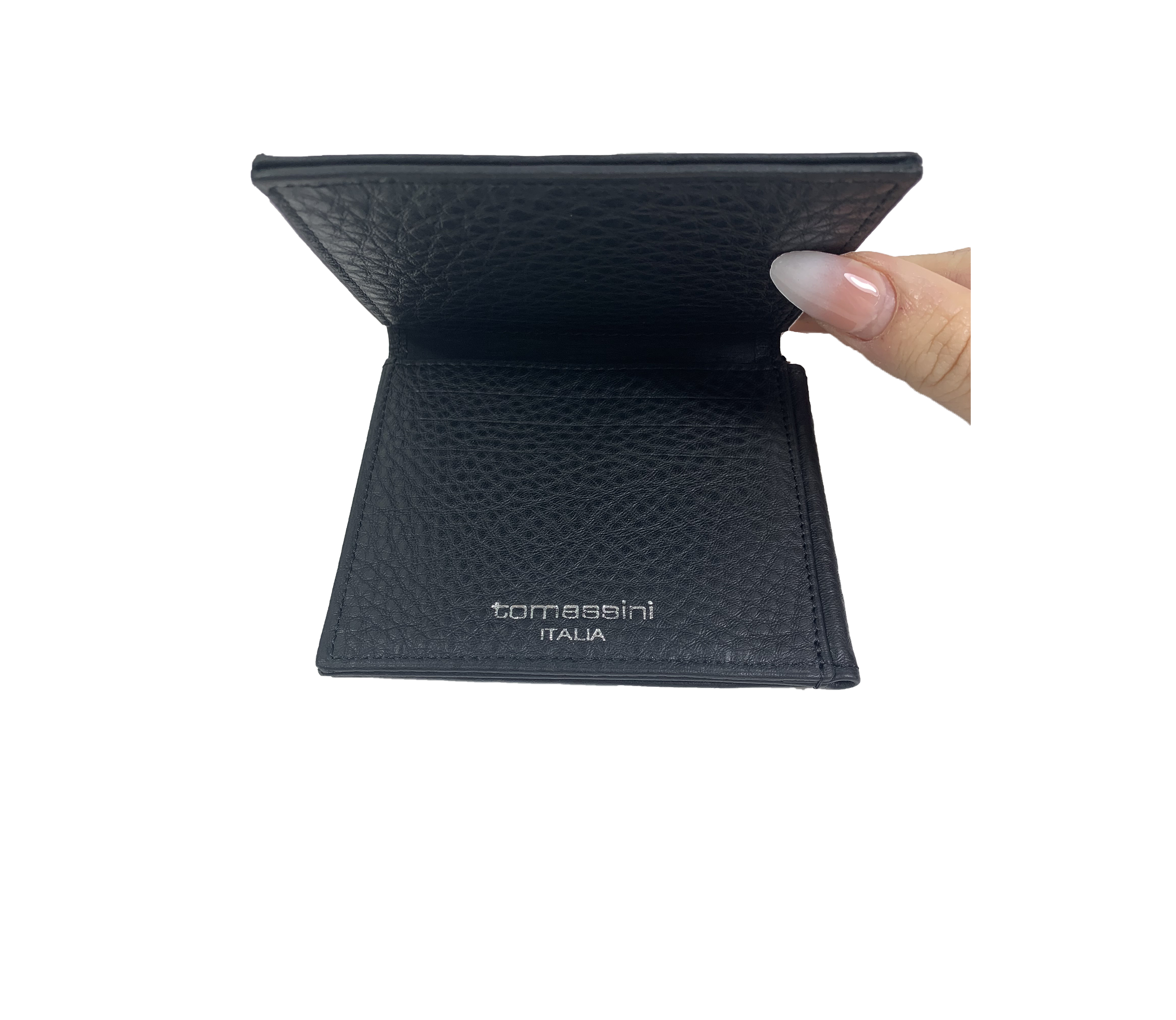 SHAGWEAR Portafoglio Uomo In Similpelle Ricamata, Con Portamonete, 6 Scomparti Carte, Teschio Poker - 2