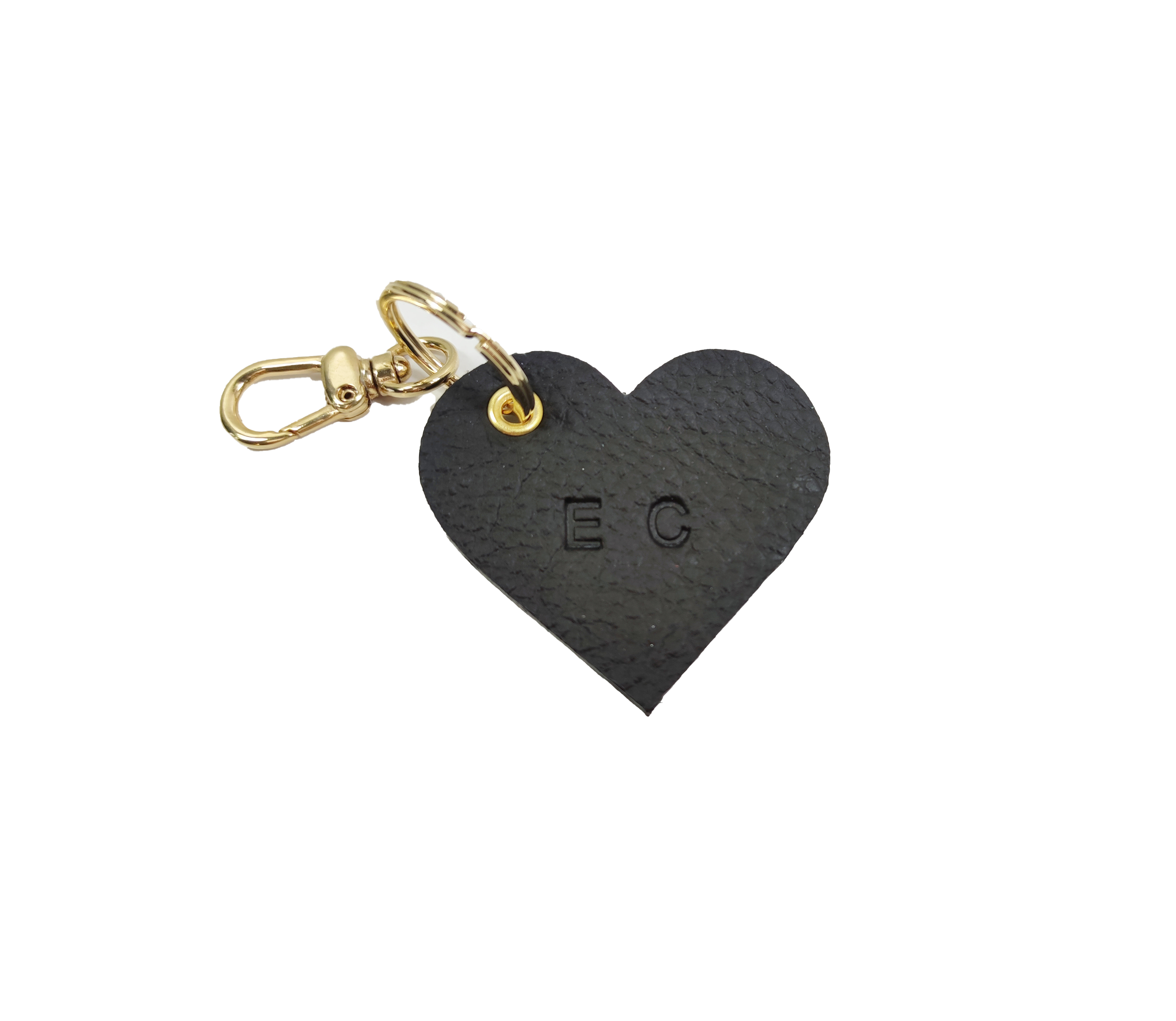 Portachiave in pelle CUORE personalizzabile – Tomassini