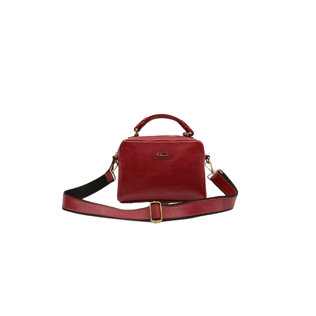 Borsa in pelle GRACE magenta