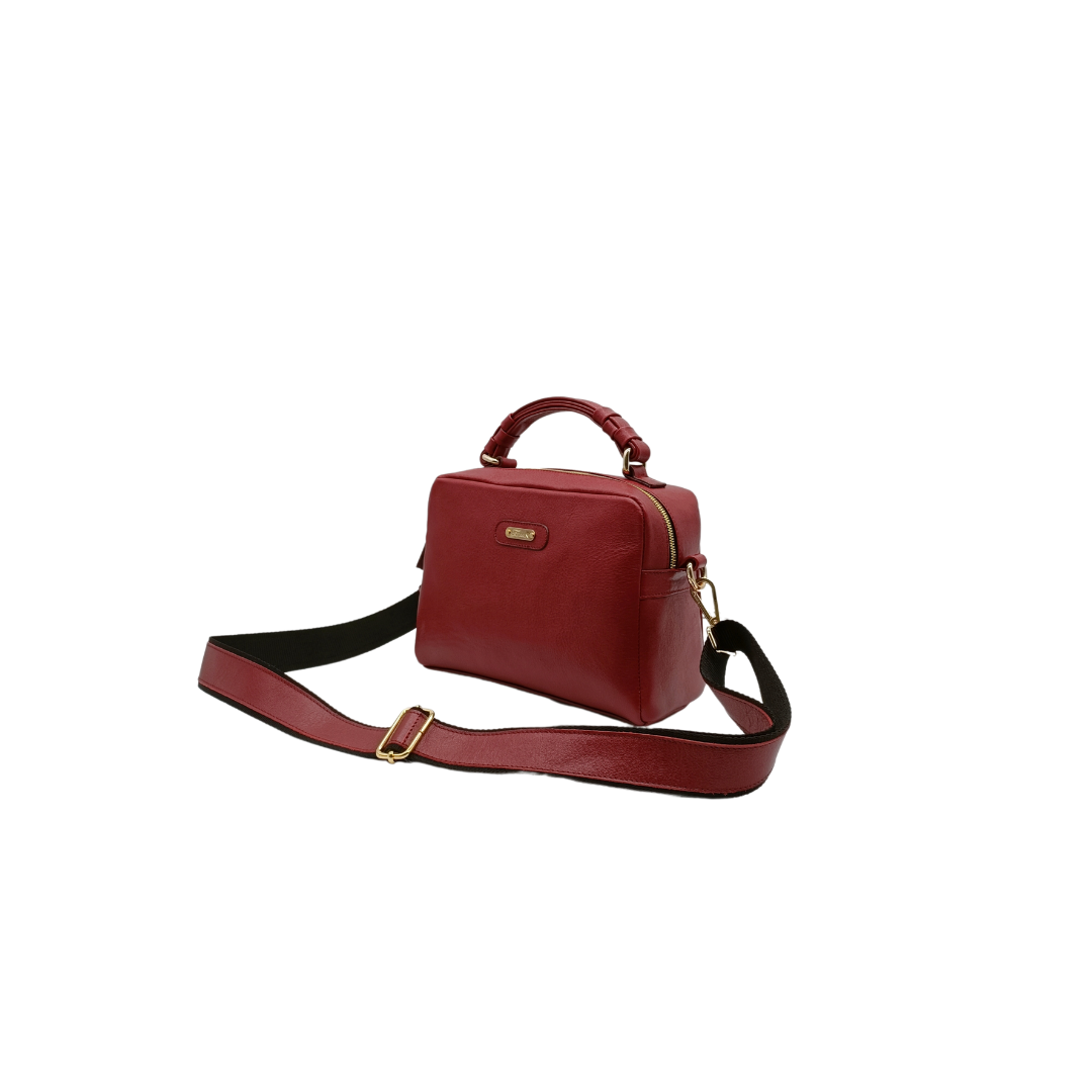 Borsa in pelle GRACE magenta