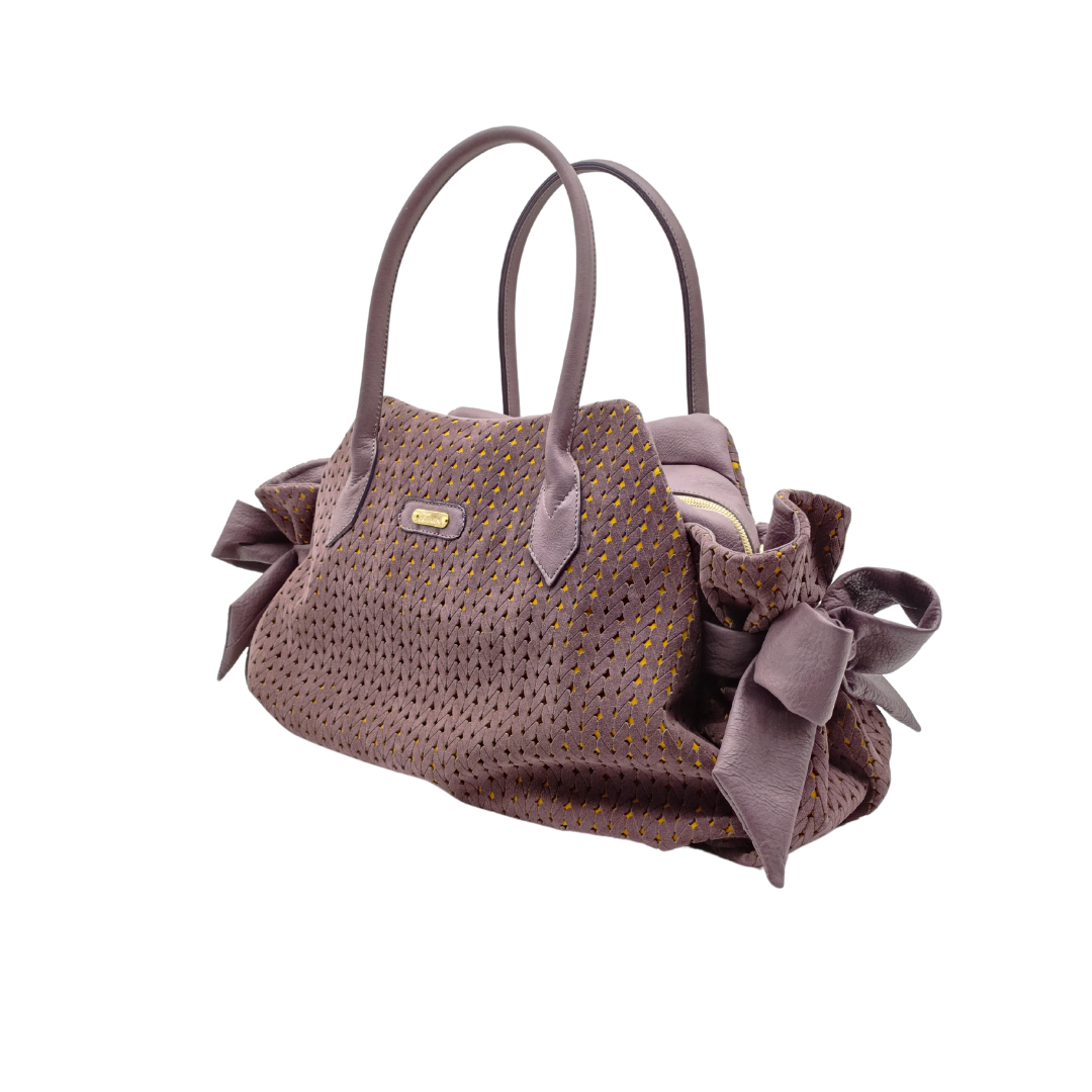 Borsa in pelle CHICCA taupe