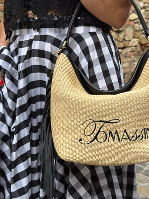 Borsa in tessuto RIMINI nero