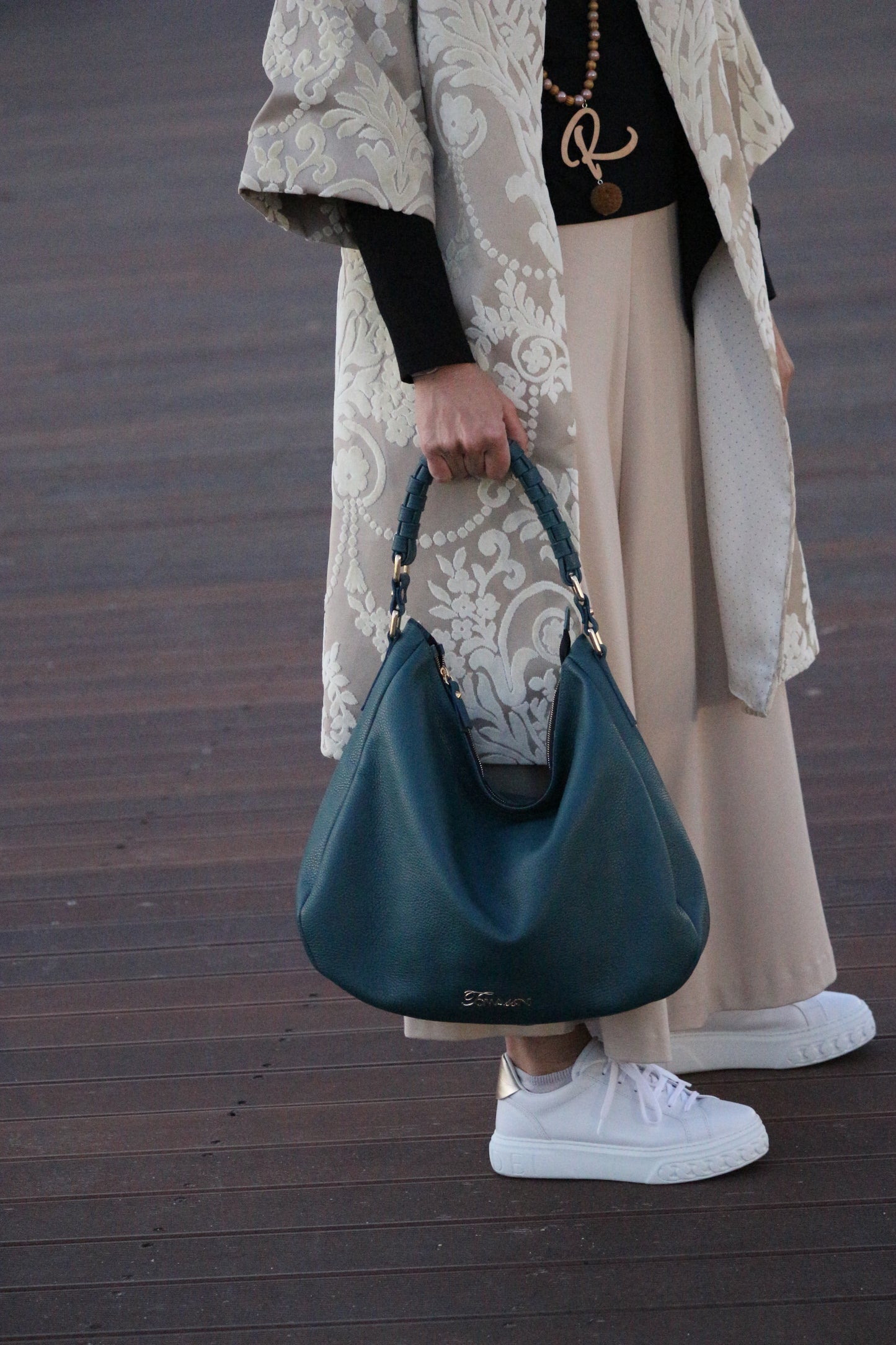 Borsa Italiana Borse In Pelle Morbide Borsa In Pelle ANITA Ottanio