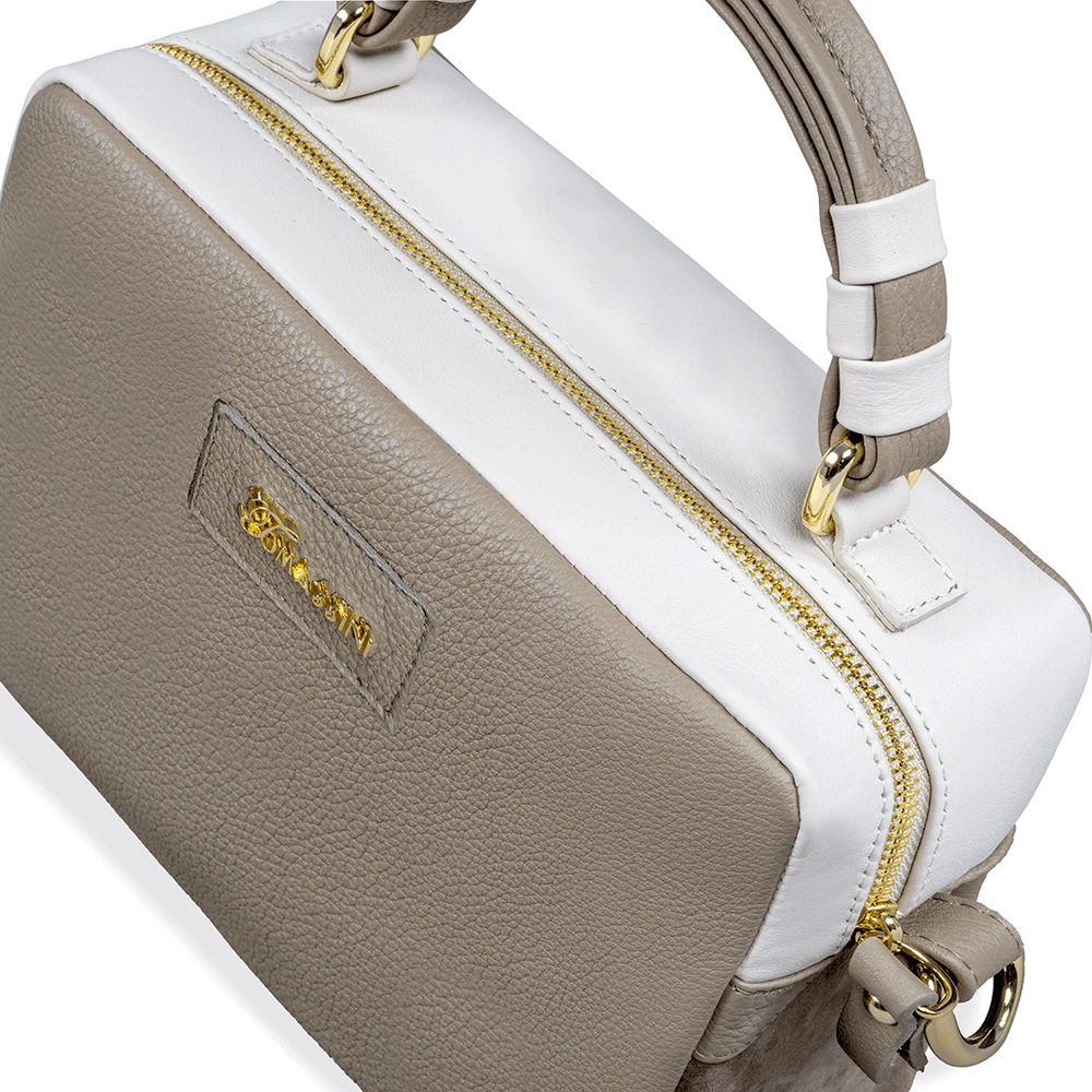 
                      
                        Borsa in pelle GRACE Taupe
                      
                    