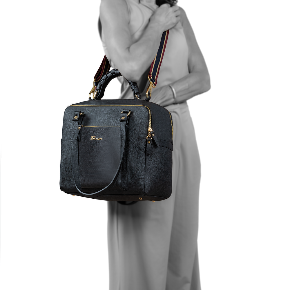 
                      
                        Borsa in pelle MIRANDA Nero
                      
                    