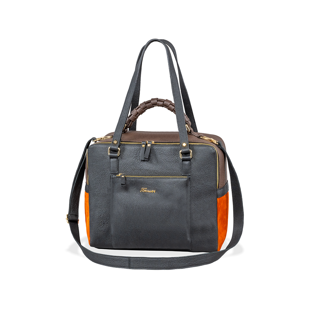 Borsa in pelle MIRANDA Vulcano
