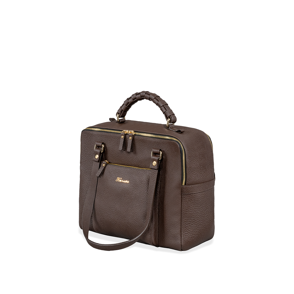 
                      
                        Borsa in pelle MIRANDA Cioccolato
                      
                    