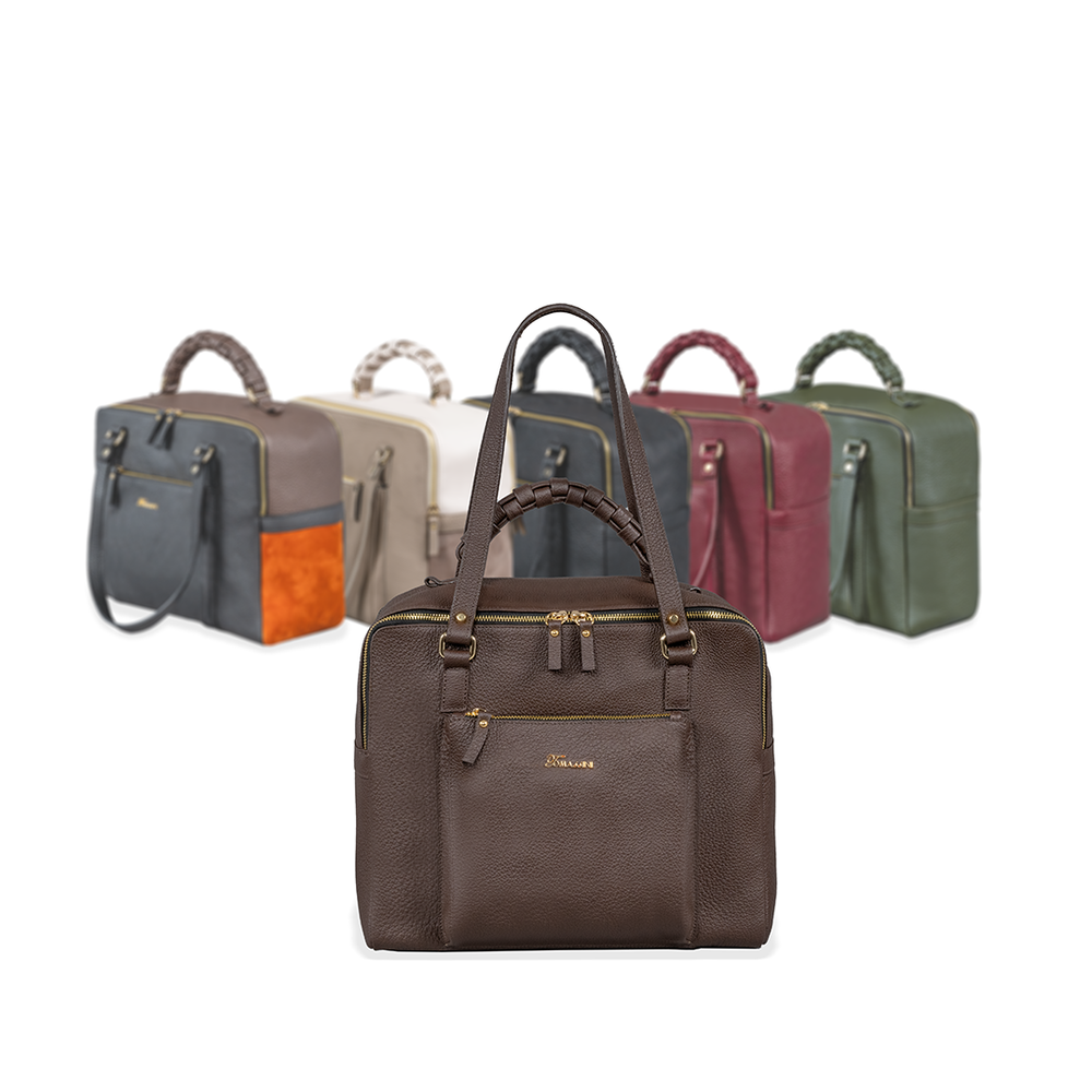 
                      
                        Borsa in pelle MIRANDA Cioccolato
                      
                    