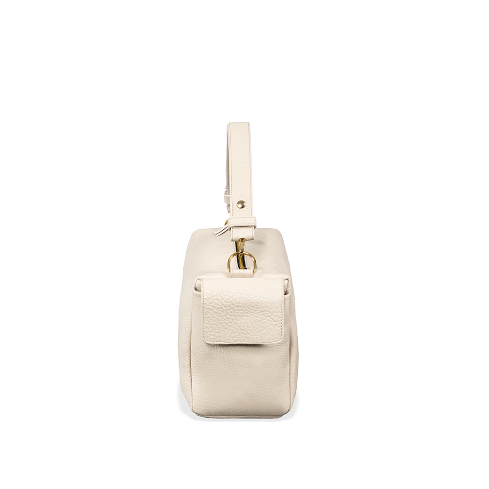 
                      
                        Borsa in pelle LIDIA gesso
                      
                    