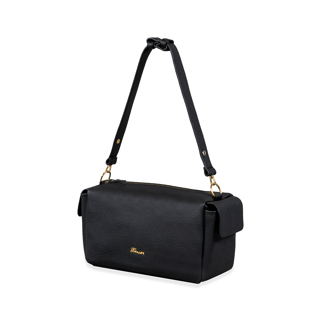Borsa in pelle LIDIA Nero