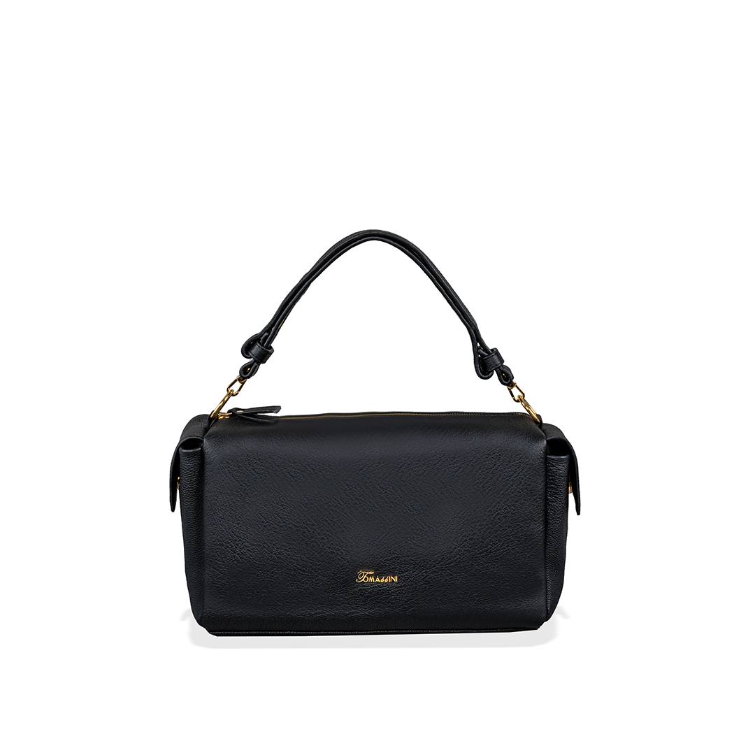 Borsa in pelle LIDIA Nero
