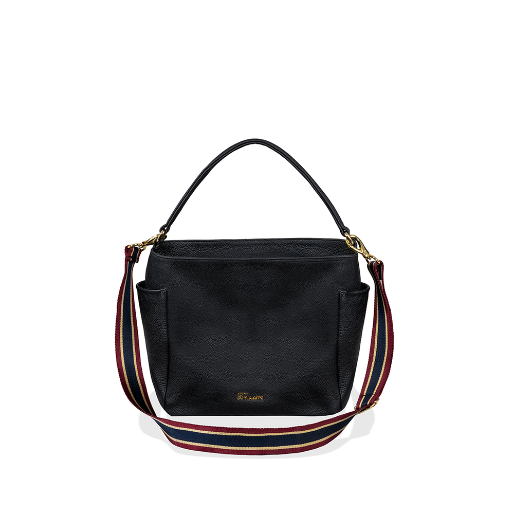 Borsa in pelle TEA Nero
