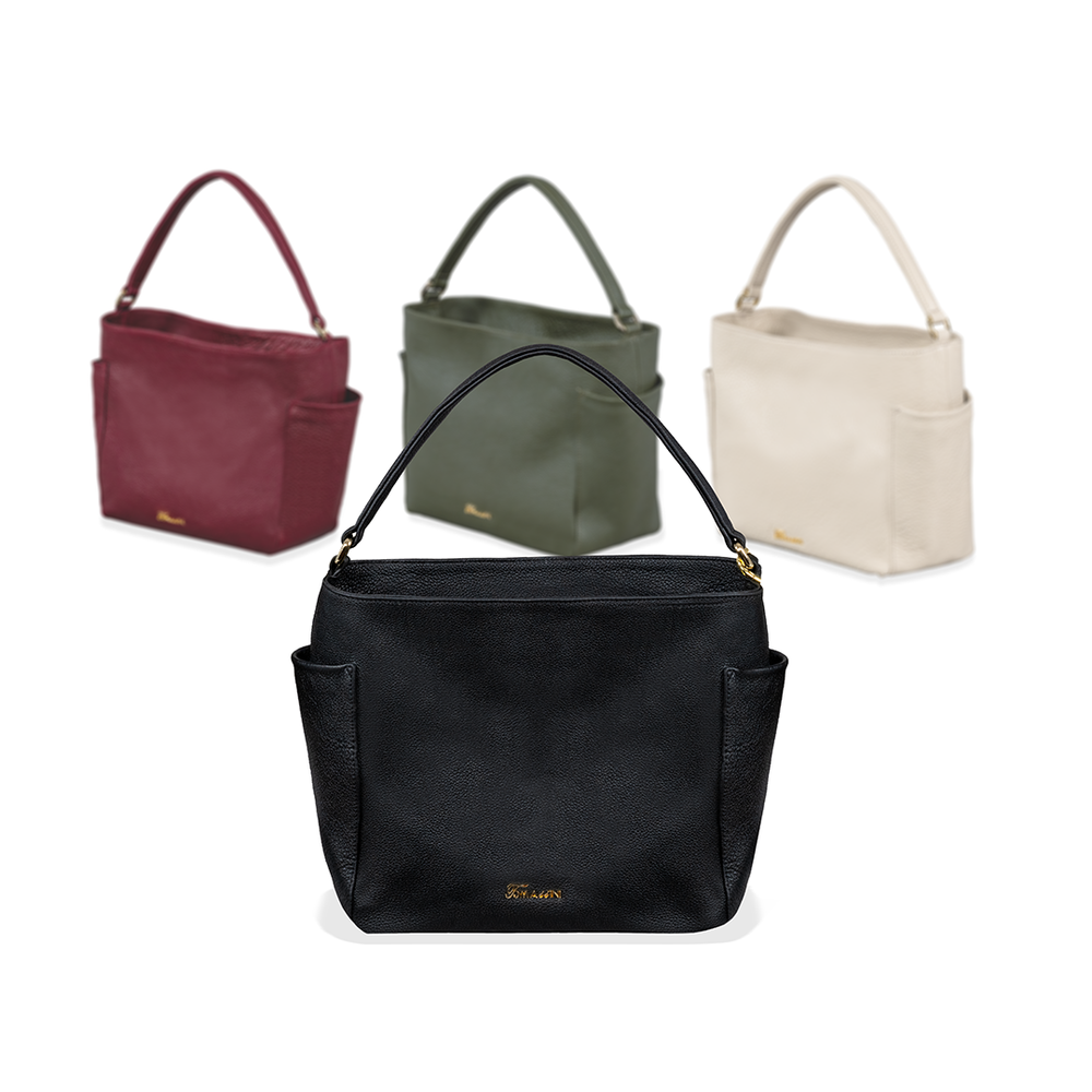 
                      
                        Borsa in pelle TEA Nero
                      
                    
