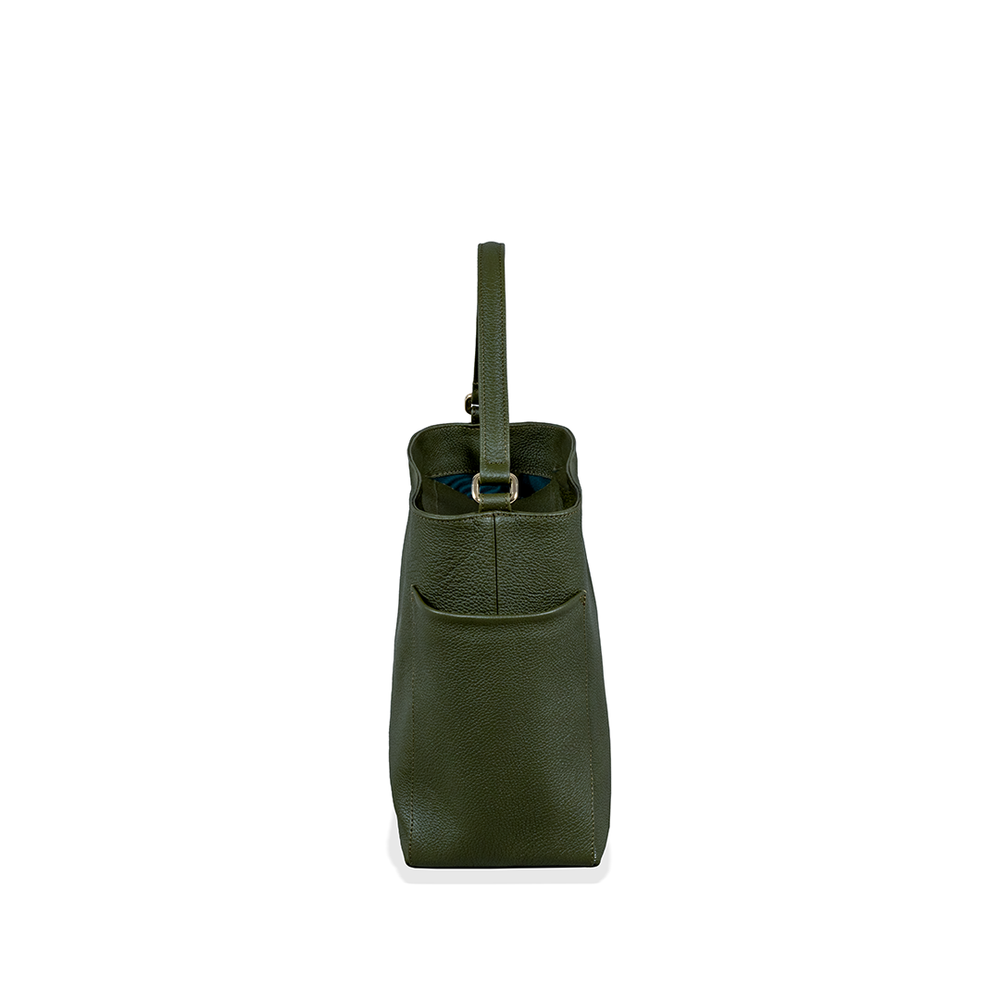 
                      
                        Borsa in pelle TEA Verde Oliva
                      
                    