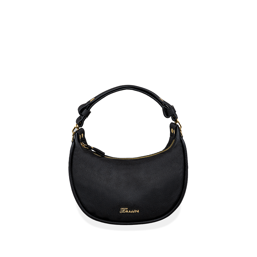Borsa in pelle LISETTA Nero