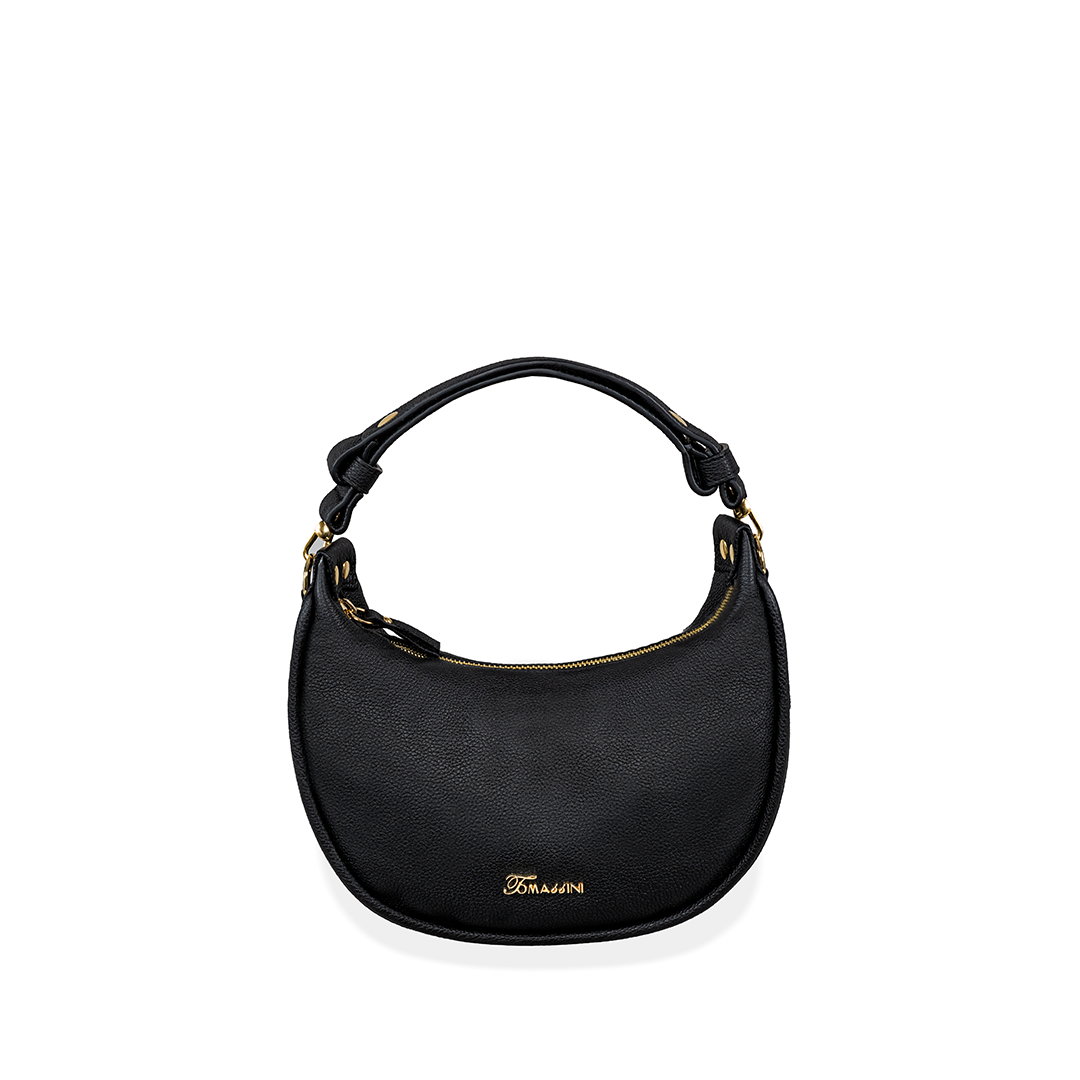Borsa in pelle LISETTA Nero