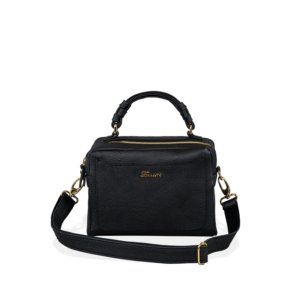 Borsa in pelle GILDA Nero