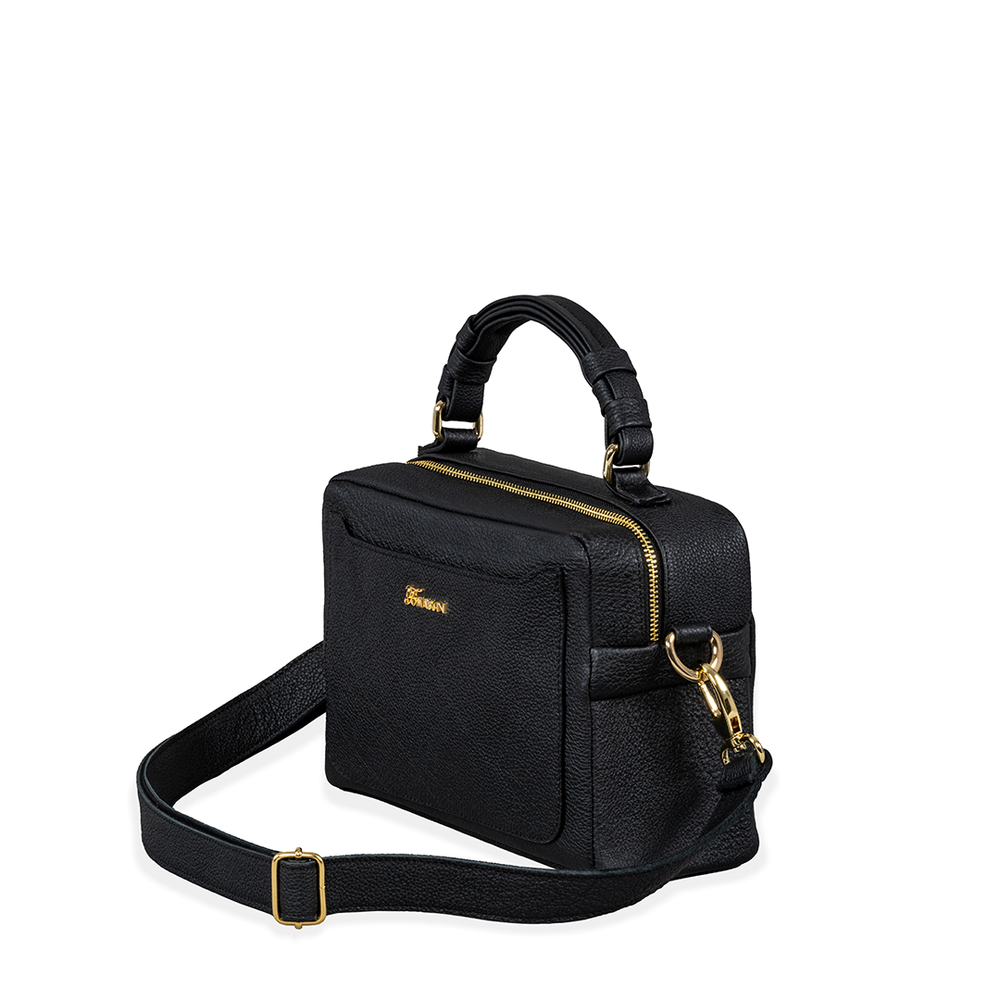 Borsa in pelle GILDA Nero