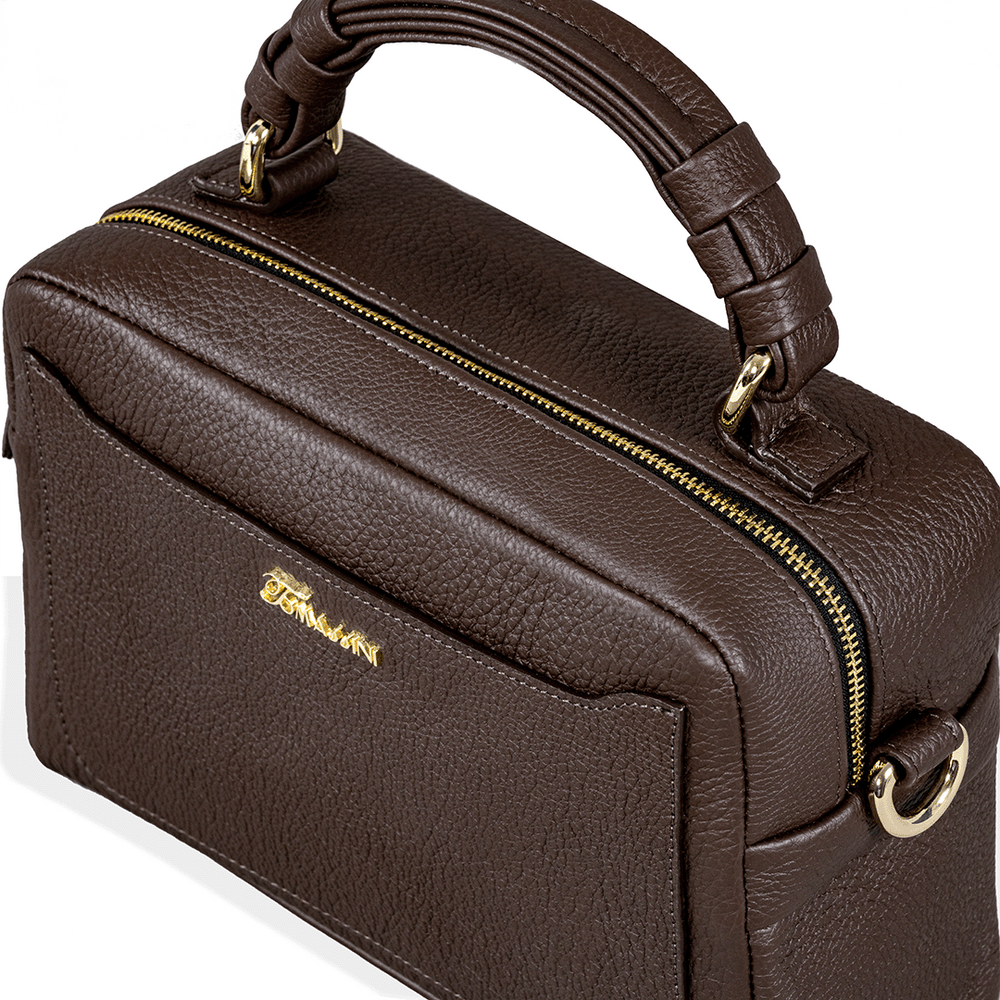 
                      
                        Borsa in pelle GILDA Cioccolato
                      
                    