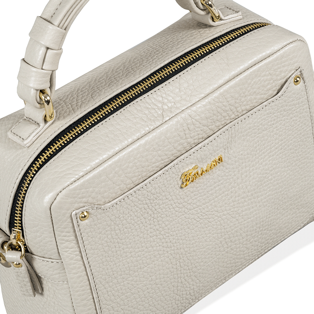 
                      
                        Borsa in pelle GILDA Gesso
                      
                    