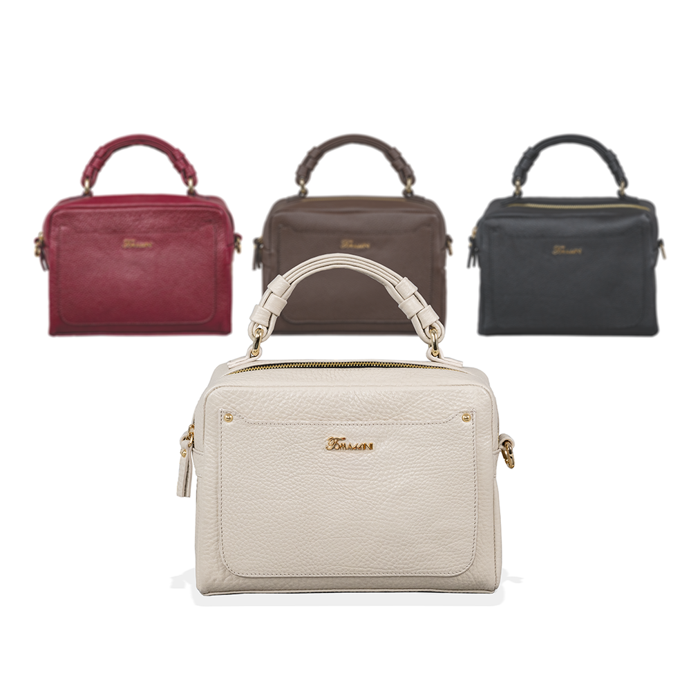 
                      
                        Borsa in pelle GILDA Gesso
                      
                    
