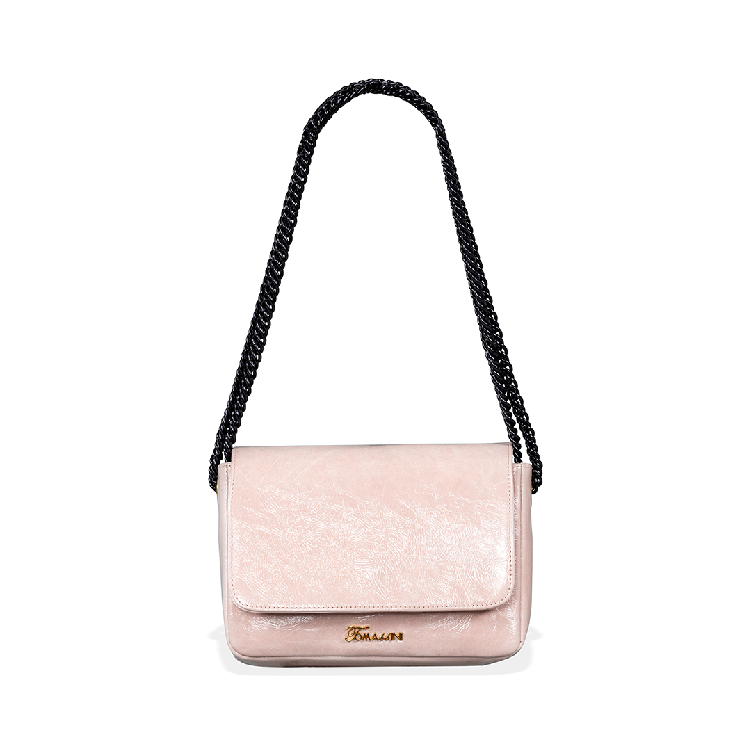 OFELIA borsetta in pelle Quarzo rosa