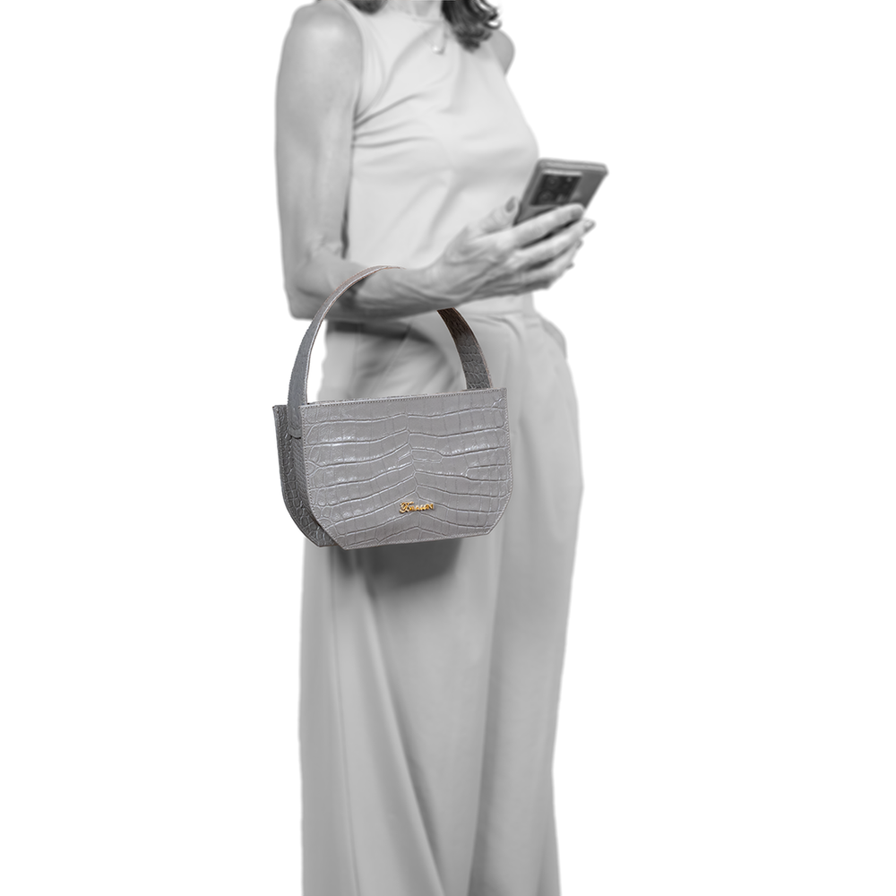 
                      
                        Borsa in pelle MATI Grigio
                      
                    