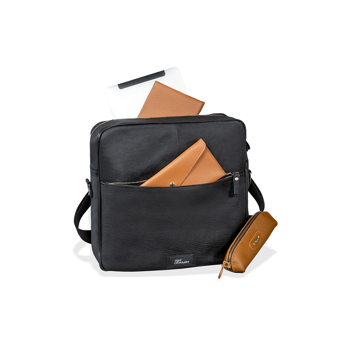 LaoZan Uomo PU Pelle Borsa a Tracolla Business Borsa sul Petto Sportiva LaoZan Uomo PU Pelle Borsa a Tracolla Business Borsa sul Petto Sportiva