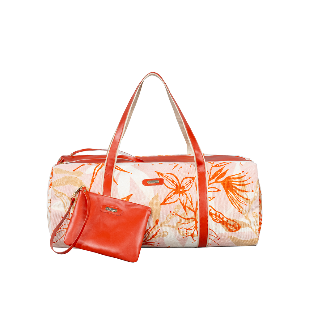 Borsone LAISA in tessuto ORANGE