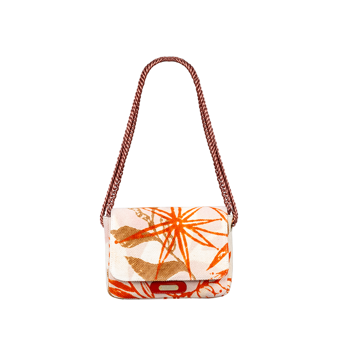 OFELIA borsetta in tessuto ORANGE