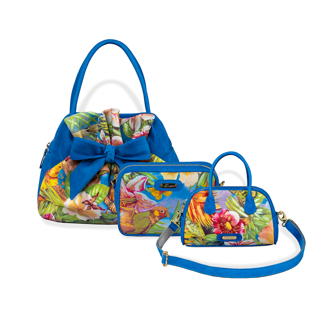 
                      
                        Borsa in pelle EVA jungle
                      
                    