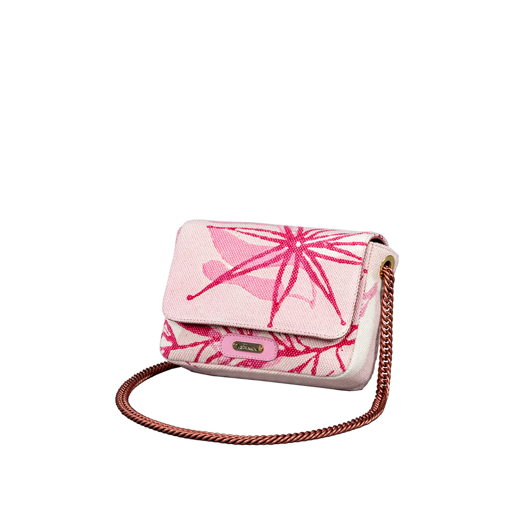 OFELIA borsetta in tessuto PINK