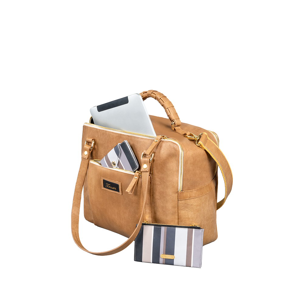 
                      
                        Borsa in pelle MIRANDA Cognac
                      
                    