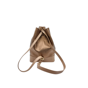 Zaino in pelle AURORA bronzo