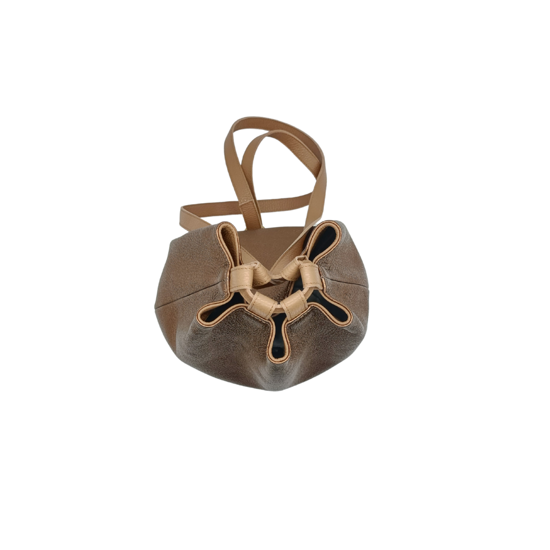 Zaino in pelle AURORA bronzo