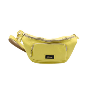Marsupio in pelle ORESTE lime