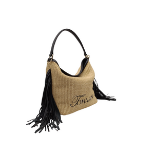 Borsa in tessuto RIMINI nero