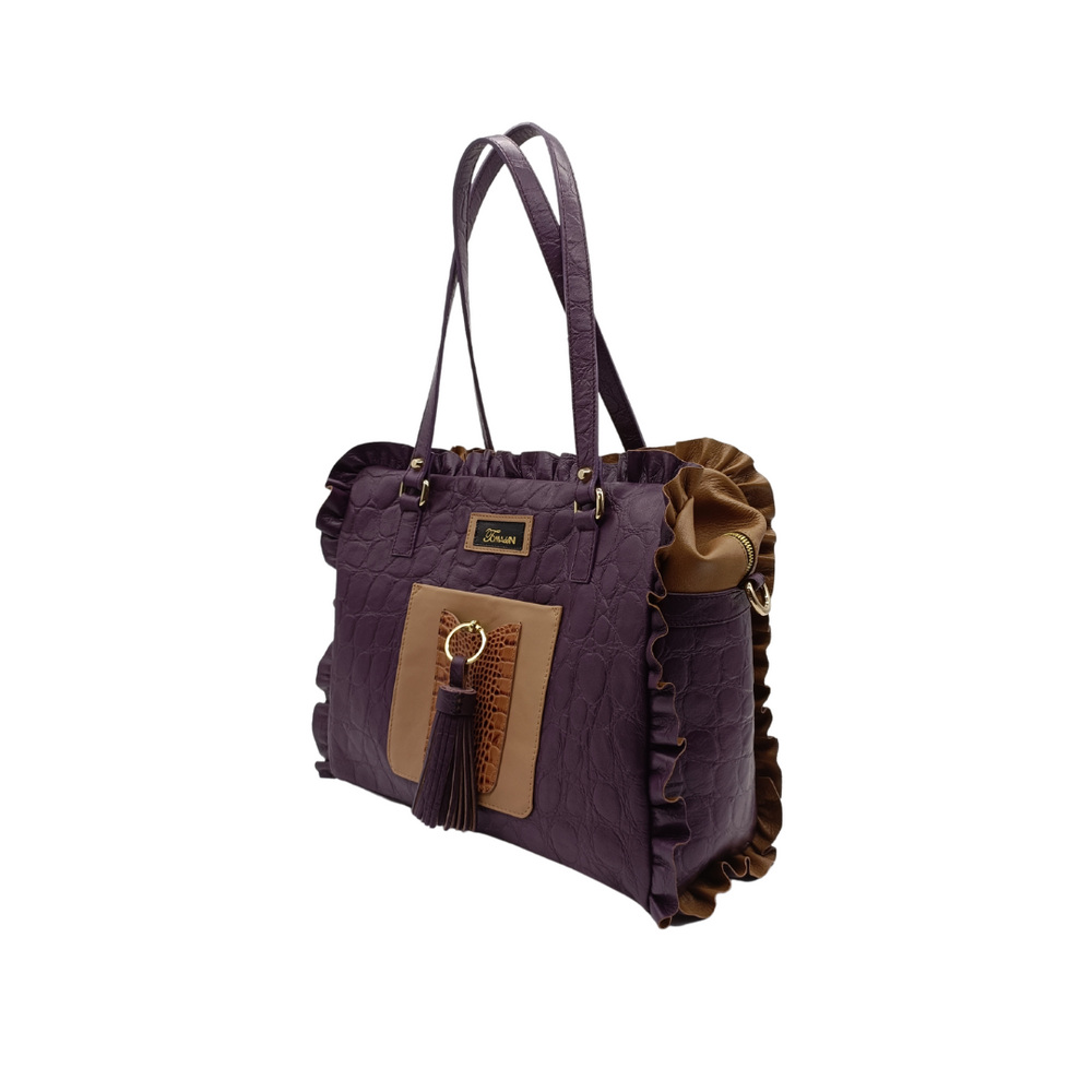 
                      
                        Borsa in pelle MARY Frappe Solaris
                      
                    