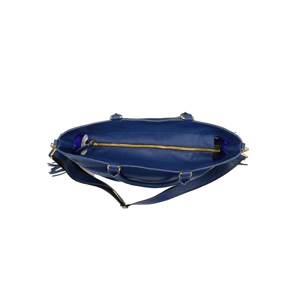 
                      
                        Borsa in pelle TERRY blu
                      
                    