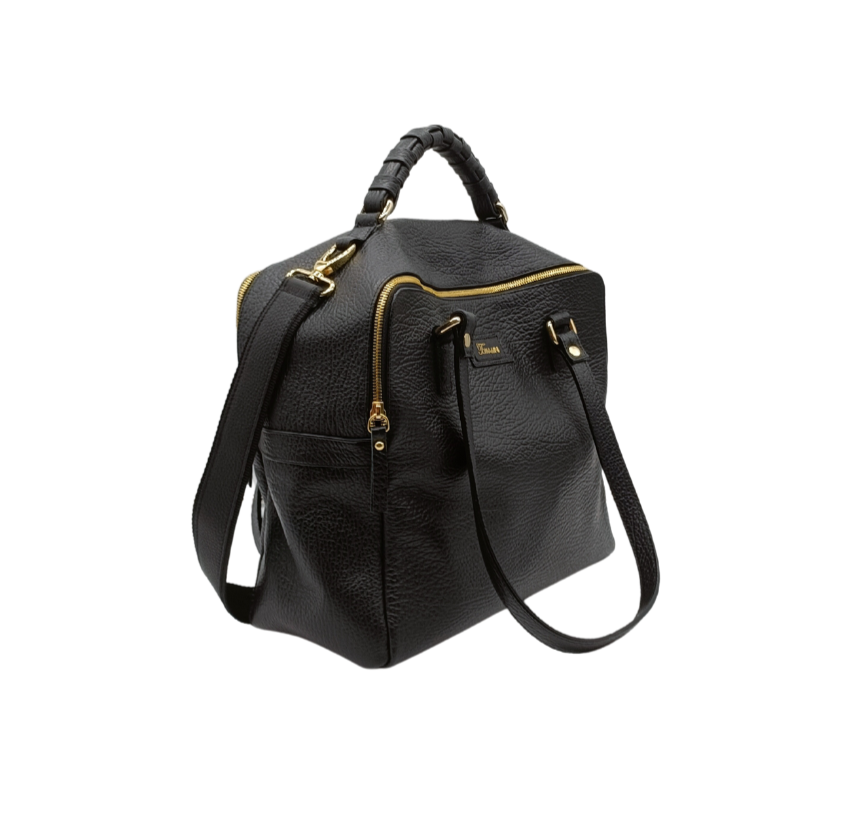 Borsa in pelle MARY total black