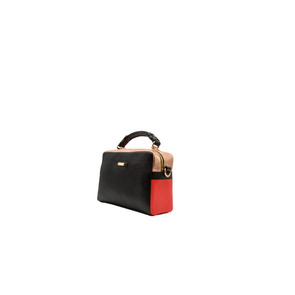 
                      
                        Borsa in pelle GRACE geranio black
                      
                    