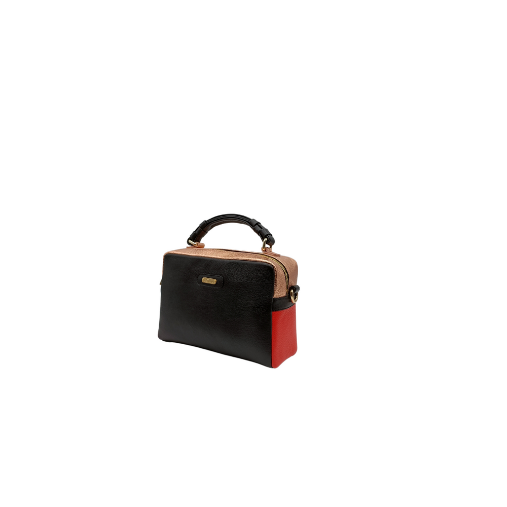 
                      
                        Borsa in pelle GRACE geranio black
                      
                    