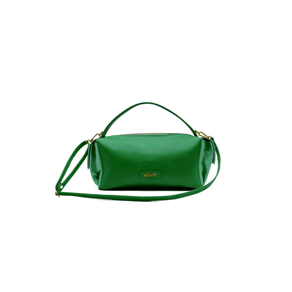 
                      
                        Borsa in pelle BOLOGNINA verde
                      
                    