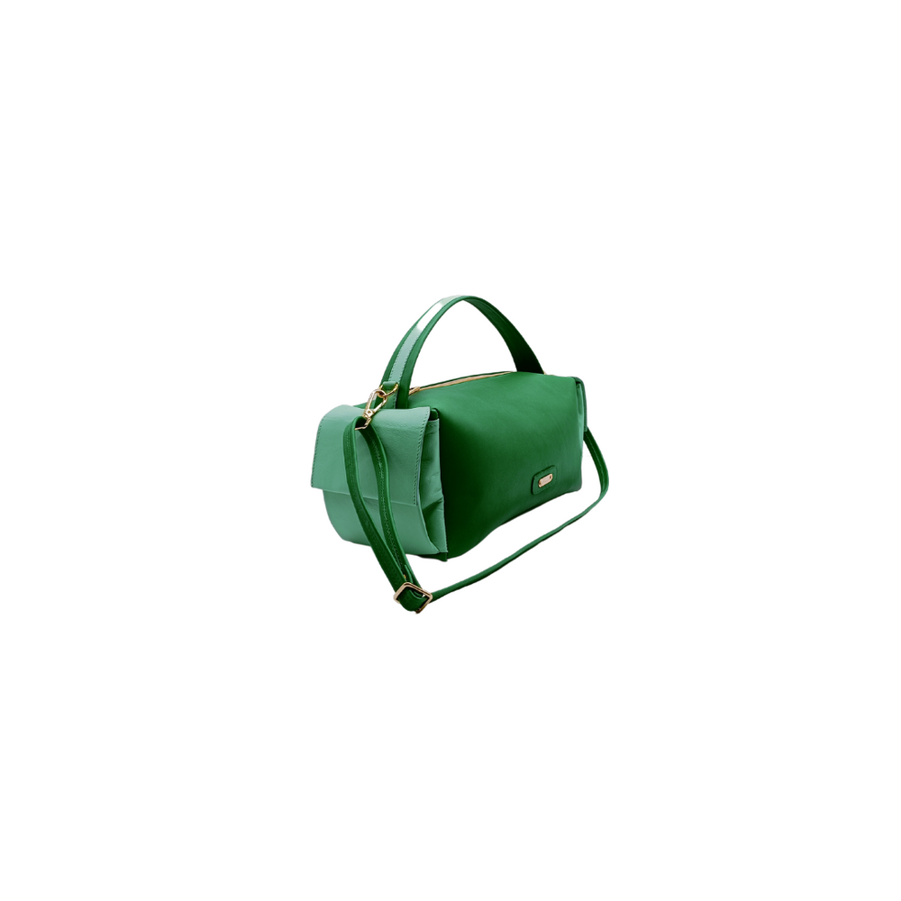 
                      
                        Borsa in pelle BOLOGNINA verde
                      
                    