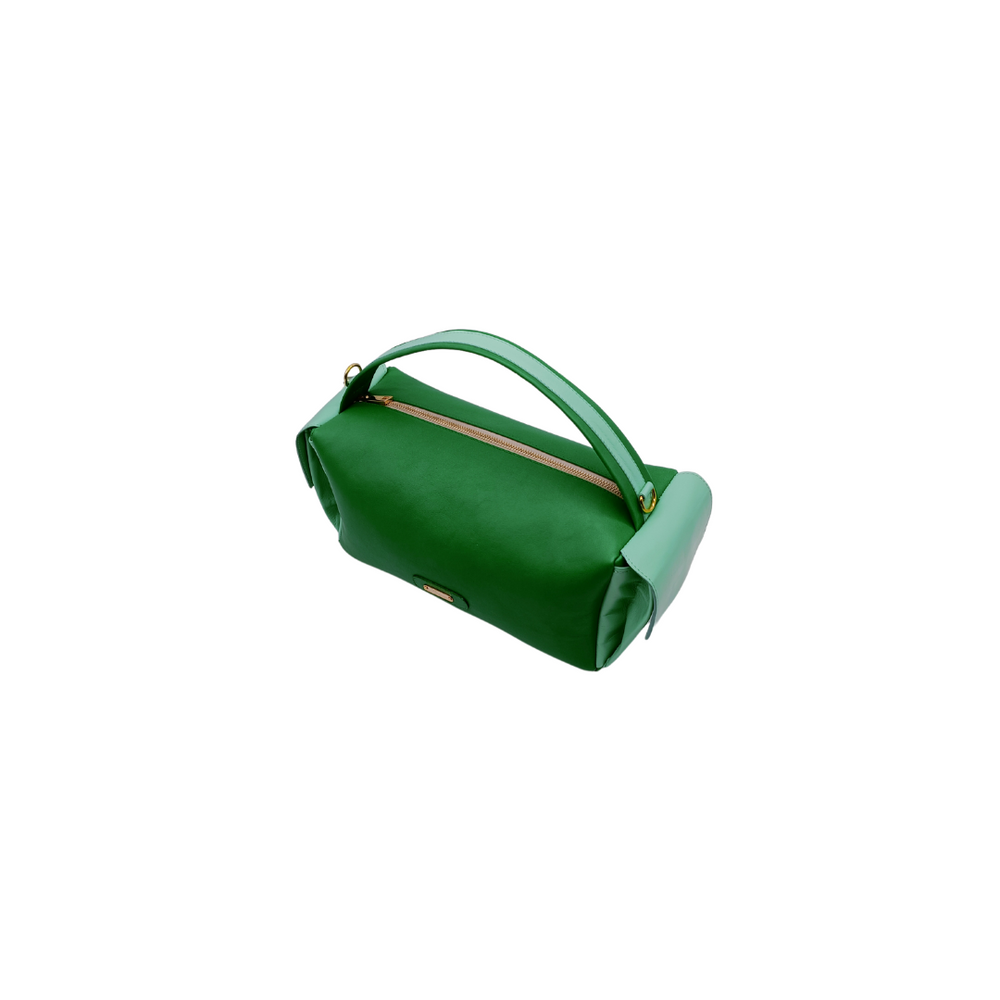 
                      
                        Borsa in pelle BOLOGNINA verde
                      
                    