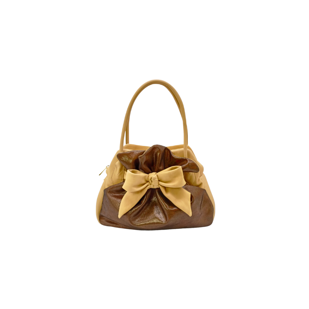 
                      
                        Borsa in pelle ROXY ambra
                      
                    