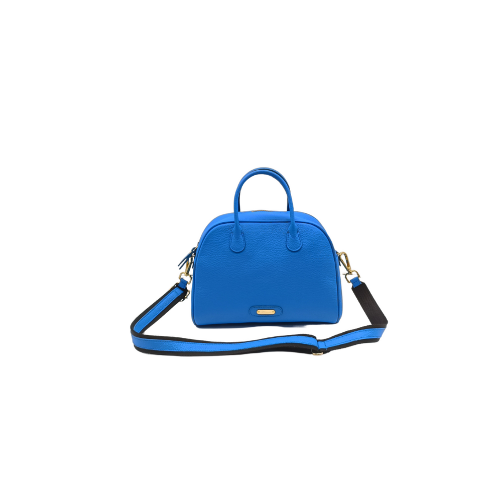 Borsa in pelle ZOE bluette