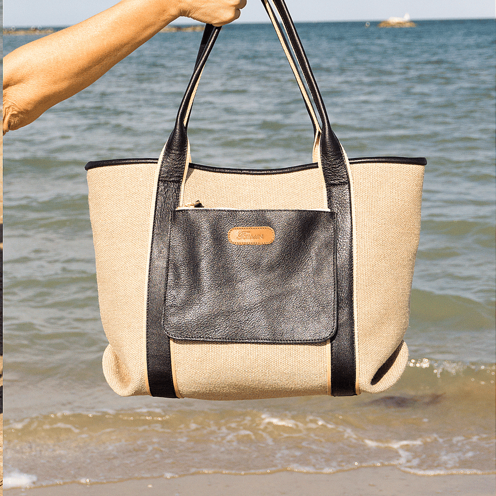 
                      
                        ELSA borsa in juta nero
                      
                    
