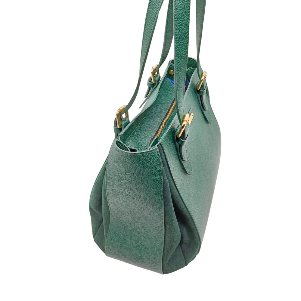 
                      
                        Borsa in pelle VERONICA forest
                      
                    